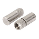 Wood Glass Cabinet Shelf 8mm Dia Support Holder Pins 5PCS Y1D2