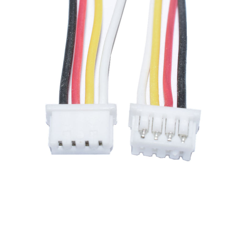 10 PCS JST-SH 1.25mm 4Pins 4P Male Plug Soft Silicone Connection Cable Wire for RC Drone FPV Racing