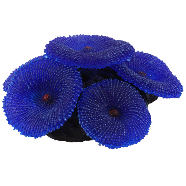 Artificial Aquarium Fish Tank Decoration Coral Sea Plant Ornament Silicone  N8F1