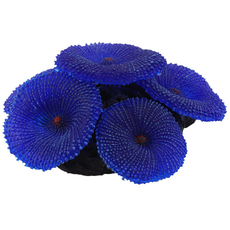 Artificial Aquarium Fish Tank Decoration Coral Sea Plant Ornament Silicone  N8F1