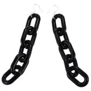 Funny 5 Loops Acrylic Chain Long Earrings Fashion Drop Earrings for Women G W4W8