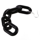 Funny 5 Loops Acrylic Chain Long Earrings Fashion Drop Earrings for Women G W4W8