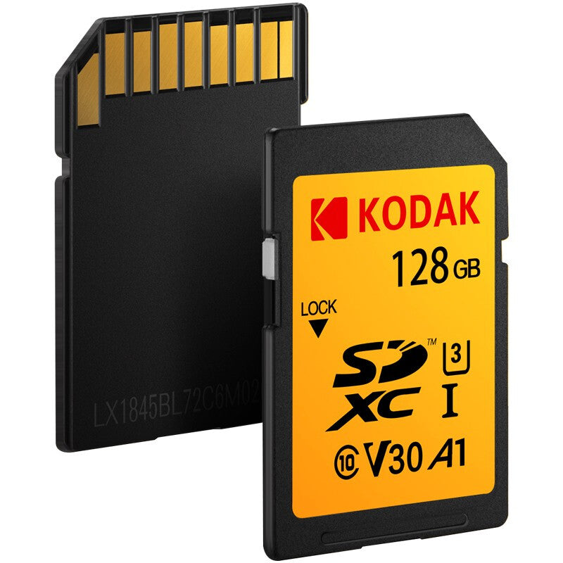 KODAK SD Memory Card U1 U3 Class 10 Support 1080P HD 32GB 64GB 128GB SDHC Memory Card for Digital SLR/HD Camera