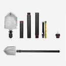 LAOTIE Portable Foldable Multi-function Tri-fold Shovel Outdoor Survival Tool Camping Shovel