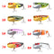 Amlucas 6cm/12.6g 8Colors ABS Fishing Lure Treble Hook Topwater Fishing Bait