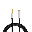 Bakeey Male to Female 3.5mm AUX M/F Stereo Jack Headphone Extension Audio Data Cable For iPhone 8Plus 11 Pro Huawei P30 Mate 30