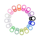 Silicone pacifier clip Ring Tie of Random Color U4A5