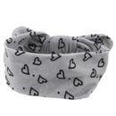 Hairband,Baby Rabbit Ears Elastic Heart Bowknot Headband X3L6