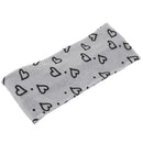 Hairband,Baby Rabbit Ears Elastic Heart Bowknot Headband V9A4