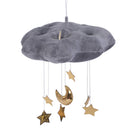 Lovely Baby Mobile Cotton Moon And Star Tent Wall Hanging Decor Toys Photo  S7L1