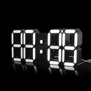 Multi-Functional Remote Control Large LED Digital Wall Clock with Countdown Timer Temperature Date Wall Hanging Alarm Clock