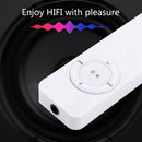 Portable USB Sport U Disk Mini Mp3 Music Player Support 32GB  TF Card(whi B8L8