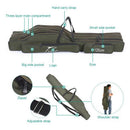 Portable fishing storage bag Portable folding canvas carrier for tools Equi