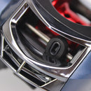 ZANLURE 7.2:1 Alloy Baitcasting Fishing Reel Multi Bearing Double Brake Left Right Fishing Wheel