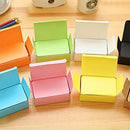 100 memory cards Blank DIY graffiti word cards net Small memo pad blocks Me E4J7