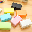100 memory cards Blank DIY graffiti word cards net Small memo pad blocks Me E4J7