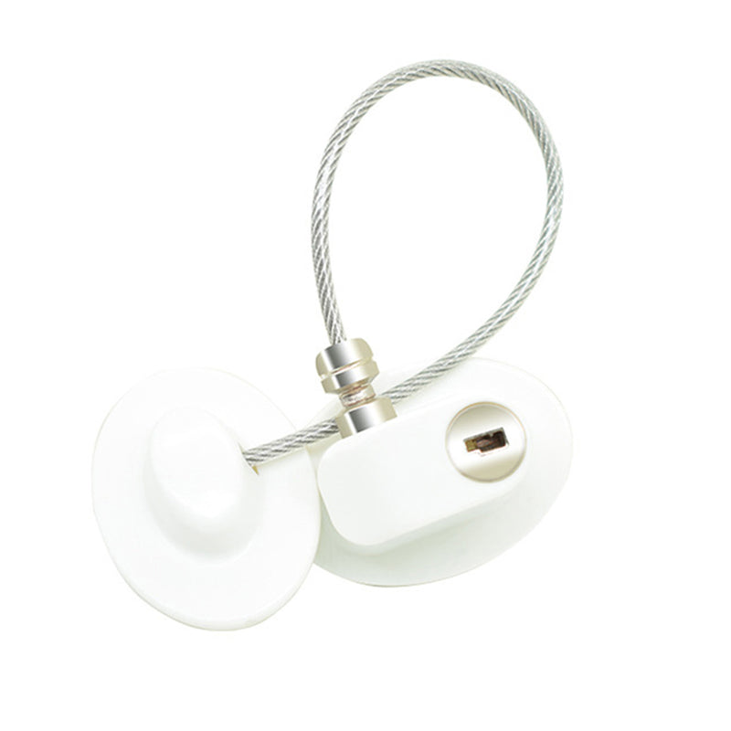 Children Window Refrigerator Baby Safety Door Lock Stopper Prevent Falling with Keys