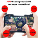 1 Pair Phone Mobile Gaming Handle for L1R1 Shooter Controller PUBG Game Q3M8