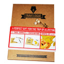Adventure Log 8Pcs Mini Maps 1Pcs Daily Expeditionary Creative Scratch World Map Note Schedule Gift