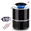 2018 New Smart LED UV Electric Mosquito Killer Lamp USB Charge Noiseless Bl O1Q3