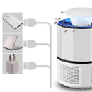 2018 New Smart LED UV Electric Mosquito Killer Lamp USB Charge Noiseless Wh