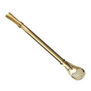 6 Pieces Smooth Stainless Steel Yerba Mate Tea Bombilla Straws Filtered Spo A4J6