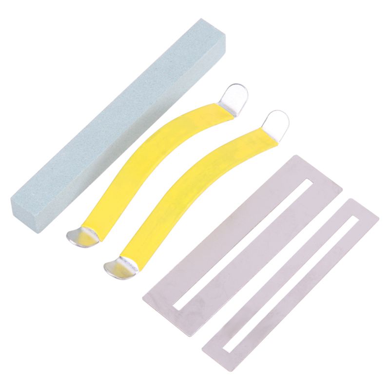 5pcs Guitar Bass Fretboard Fret Protector And Fret Sanding With String Spre