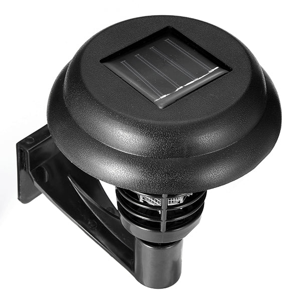 UV LED Solar Powered Outdoor Mosquito Insect Pest Bug Zapper Killer Garden Light