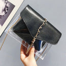 Fashion Tassel Chic Chain Bags Womens Shoulder Bag Plastic Jelly Transparen I9Y5