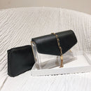 Fashion Tassel Chic Chain Bags Womens Shoulder Bag Plastic Jelly Transparen I9Y5