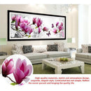DIY 5D Diamond Embroidery Butterflies play Magnolia Round Diamond Painting  W7W5
