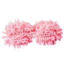 Slippers with mop cover, clean the bathroom (pink) A1M5