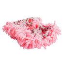 Slippers with mop cover, clean the bathroom (pink) A1M5
