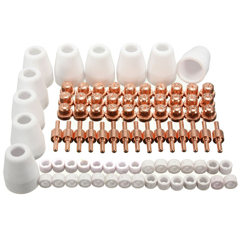 85pcs PT-31 LG-40 Air Plasma Cutter Cutting Torch Consumables Fit CT-312 CUT-40 CUT50D