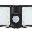 80 LED Solar Wall Lights Outdoor Security Lighting Nightlight Motion Sensor Lamp Waterproof IP65 Garden Back Door Step Stair Fence Deck Yard Driveway