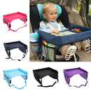 Child Car Rear Trunk Storage Net  Waterproof Play Snack Tray Table Storage Rack Toys Infant Stroller Holder
