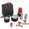 Air Compressor Pressure Switch Control Valve Manifold Relief Regulator Gauge With Quick Connector