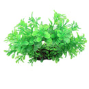 Curve Artificial Plastic Water Plant Decor For Fish Tank Ornament Circular