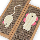 Kitten Scratching Post Cat Scratcher Handmade Interactive Toys For Cat TrainF5U9