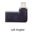USB-C Type-C Female to Micro-USB 2.0 5Pin Male Data Adapter 90 Degree Left  X4V9