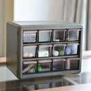 Transparent Jewelry Storage Organizer Drawers Box Makeup Cosmetic Case