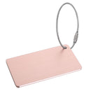 New Aluminium Travel Luggage Baggage Tag Suitcase Identity Address Name Lab F7B5
