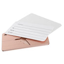 New Aluminium Travel Luggage Baggage Tag Suitcase Identity Address Name Lab F7B5