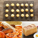 25x40cm Nonstick Cookie Baking Grid Outdoor BBQ Cooling Biscuit Cake Drying Stand Wire Pan Bakeware