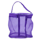 DIY Craft Nylon Yarn Case Organizer Storage Baskets Knitting Yarn Round Bag M8F7