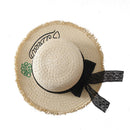 Summer Hats for Women Fashion Design Women embroidery Beach Sun Hat Foldabl Q8T5
