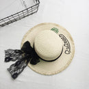 Summer Hats for Women Fashion Design Women embroidery Beach Sun Hat Foldabl Q8T5