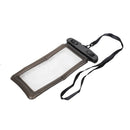 Hot spring swimming touch screen mobile phone waterproof bag (Black)