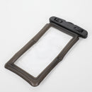 Hot spring swimming touch screen mobile phone waterproof bag (Black)