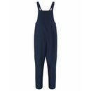 Women Summer Casual Pockets Jumpsuit Romper Overalls Dark blue XXXL X6D5